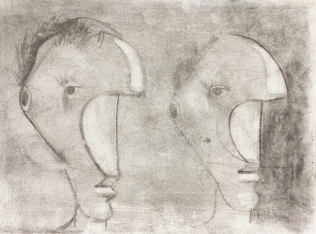 Adam Stech – Autoprotrét jako Robert De Niro / Self portrait as Robert De Niro