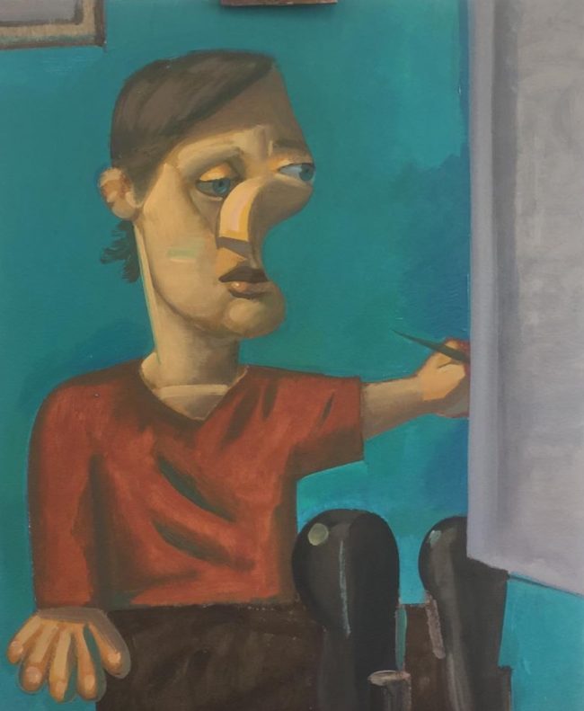 Adam Stech – Autoportrét / Self portrait