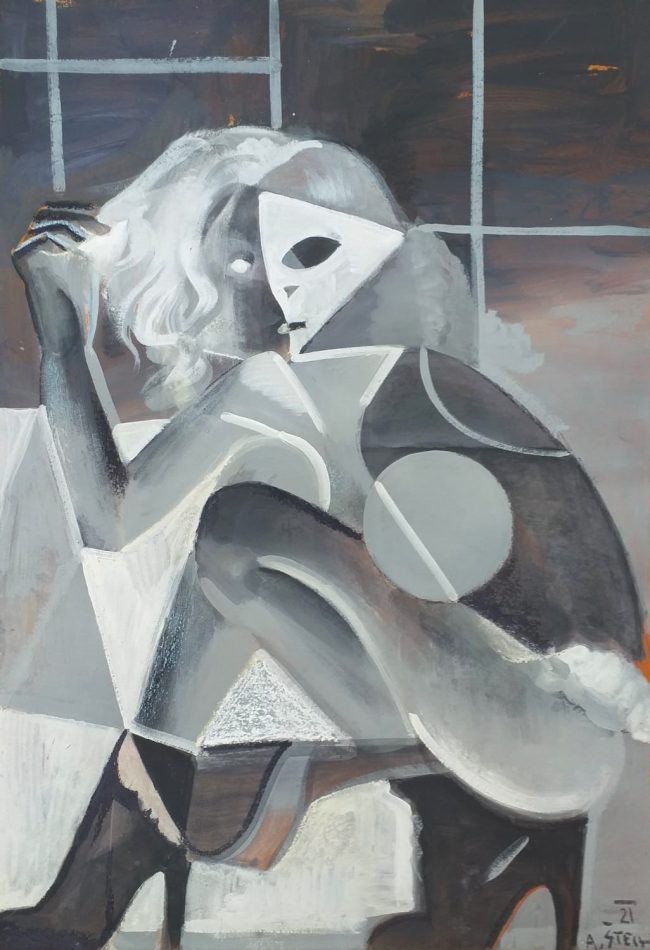 Adam Stech – Žena s kalhotkami / Woman with knickers