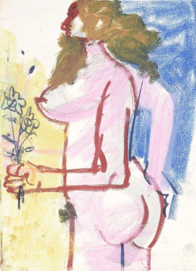 Adam Stech – Dívka s květinou / Girl with flower